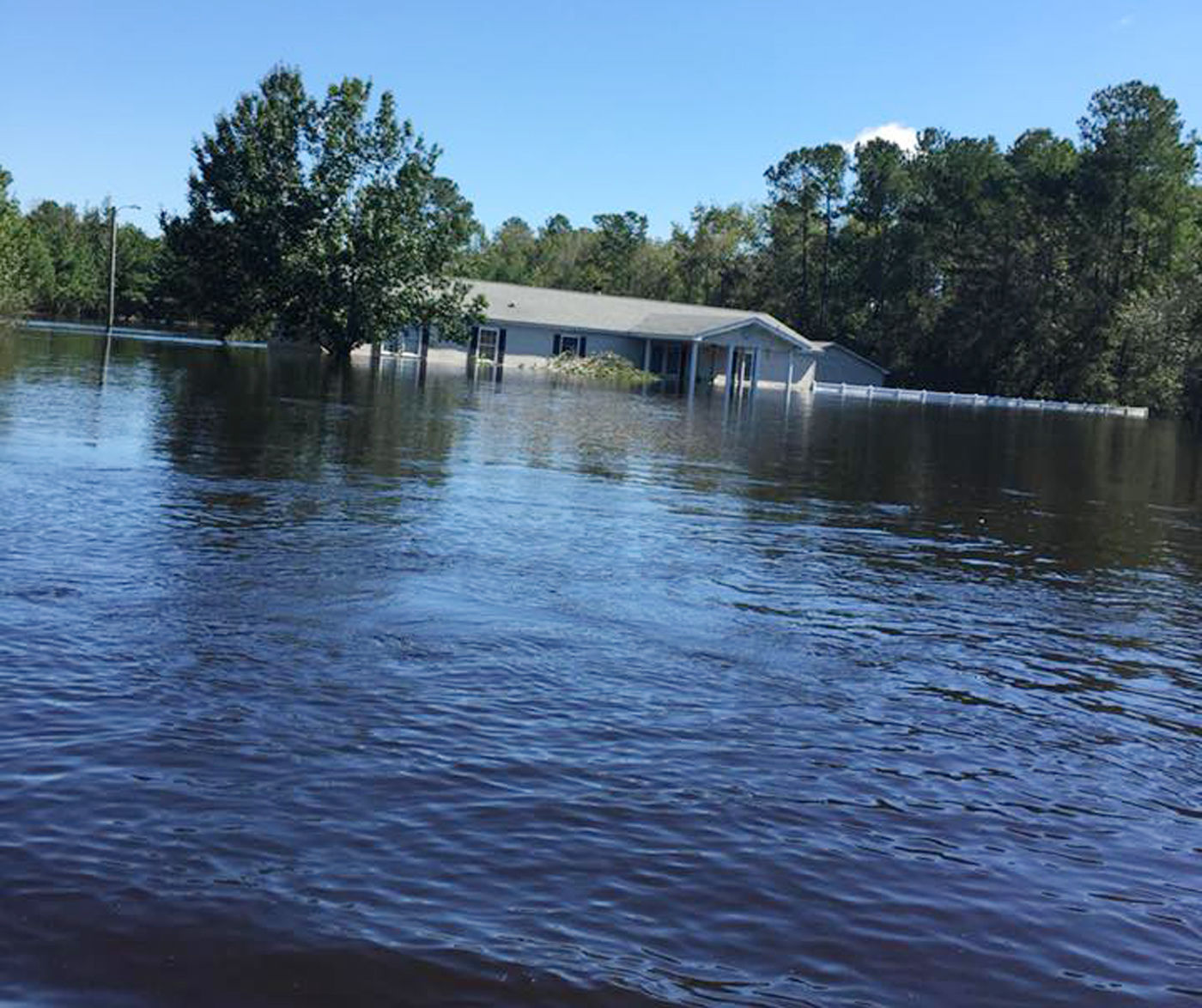 Flood waters arrive in Nichols, officials monitor southern portion of the county